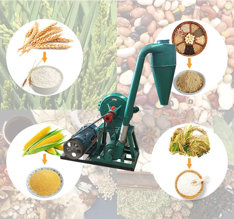 Grain Grinder Corn Milling Machine Millet Flour Mill