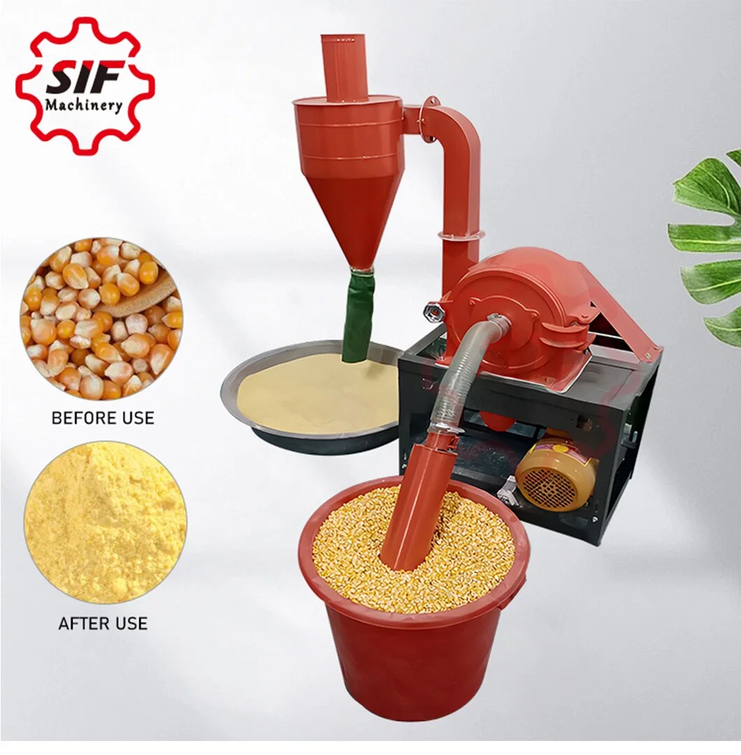 Sif Good Price Farming Use Rice Milling Machine Maize Grinding Wheat Flour Mill